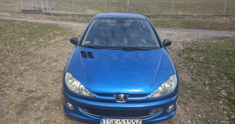 Peugeot 206 cena 22000 przebieg: 192000, rok produkcji 2003 z Miłakowo małe 92